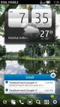 Butiful Weather Clock Widget